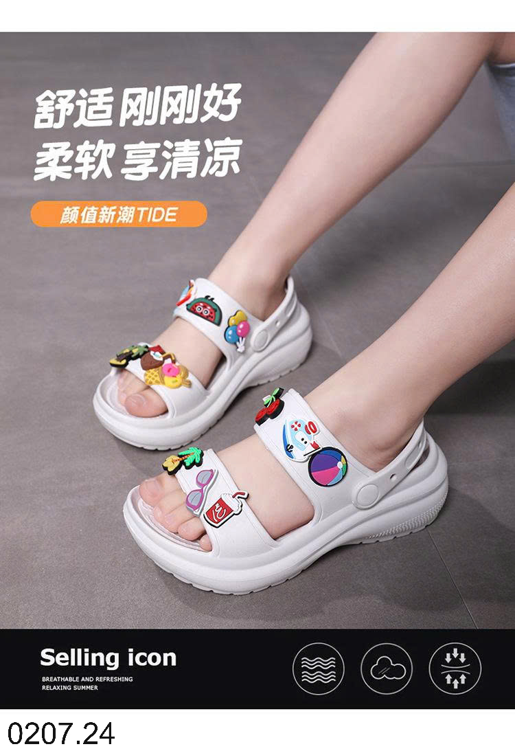26HA0207.24 - DÉP EVA SIÊU NHẸ MẸ CON KÈM STICKER