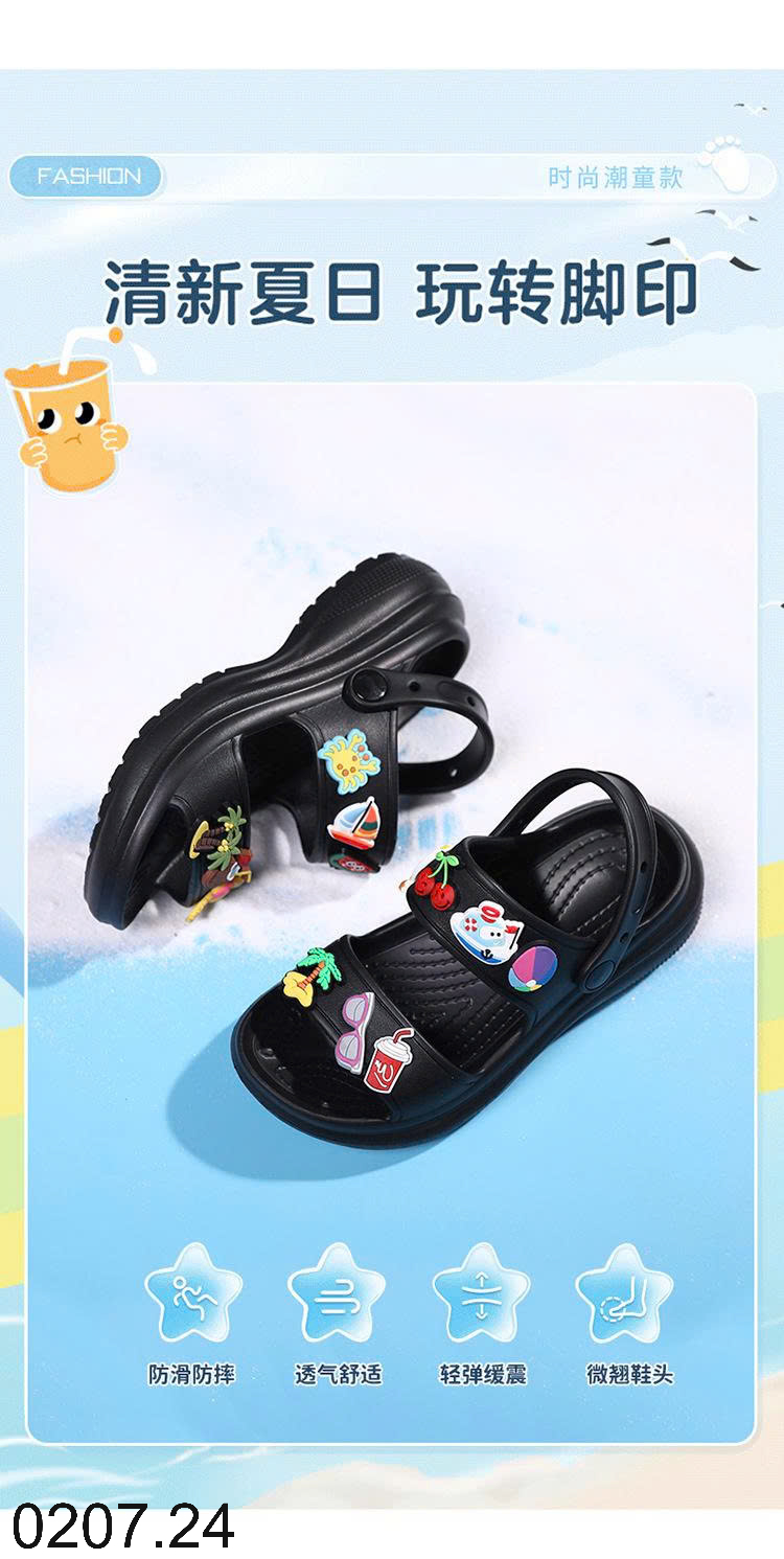 26HA0207.24 - DÉP EVA SIÊU NHẸ MẸ CON KÈM STICKER