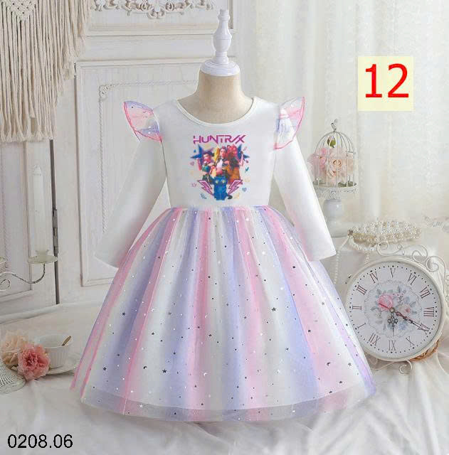26HA0208.06 - VÁY TUTU DÀI TAY BÉ GÁI