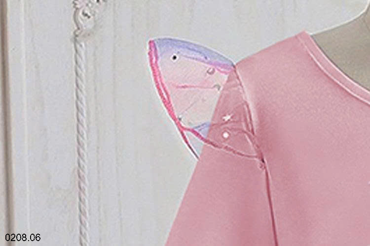 26HA0208.06 - VÁY TUTU DÀI TAY BÉ GÁI