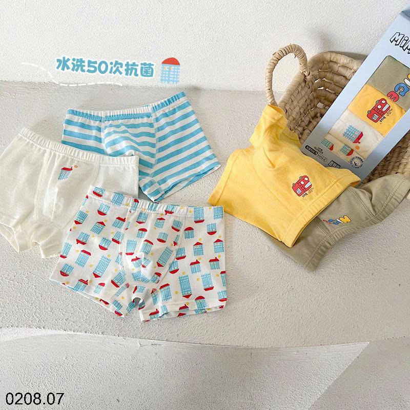 26HA0208.07 - SET HỘP QUẦN CHÍP MOMO BÉ TRAI