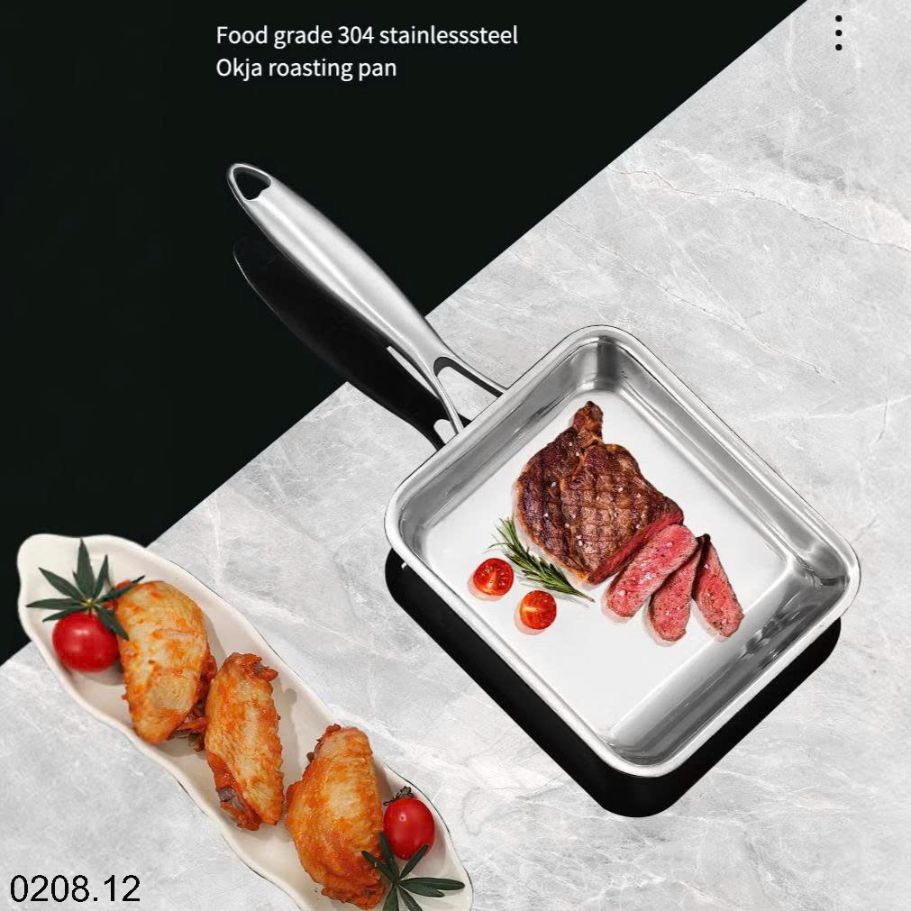 26HA0208.12 - CHẢO INOX TAMAGOYAKI