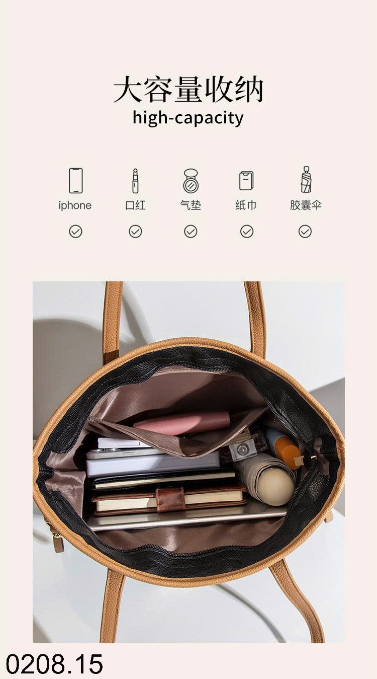 26HA0208.15 - TÚI XÁCH TOTE VIỀN SƠN