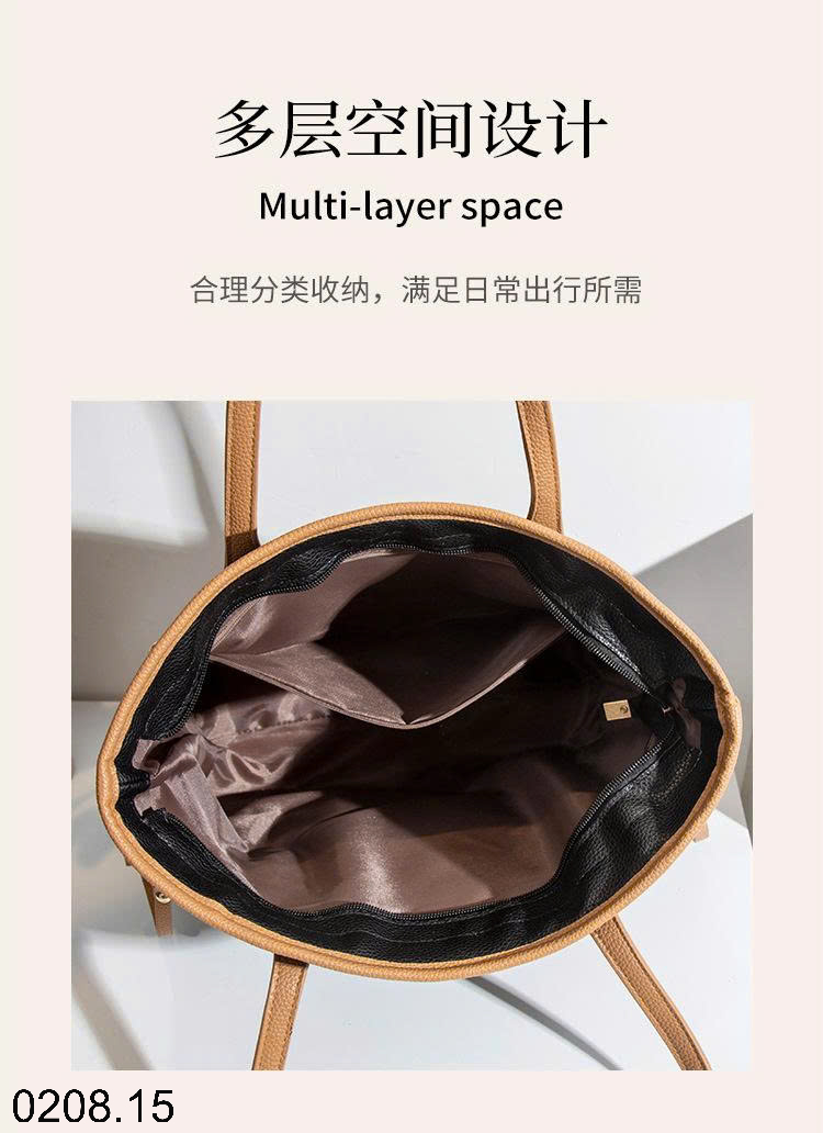 26HA0208.15 - TÚI XÁCH TOTE VIỀN SƠN