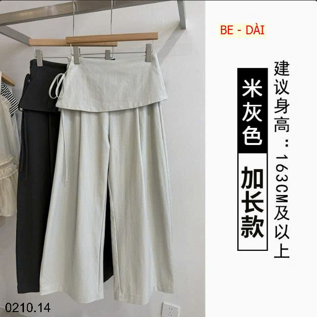 26HA0210.14 - QUẦN ỐNG RỘNG HAI MẢNH KIỂU HÀN
