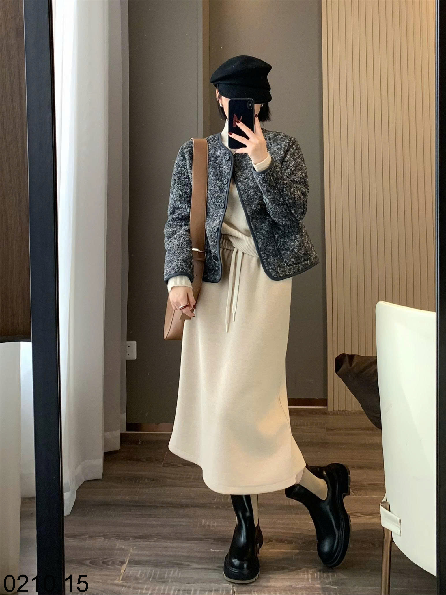 26HA0210.15 - ÁO KHOÁC CARDIGAN LÔNG NỮ
