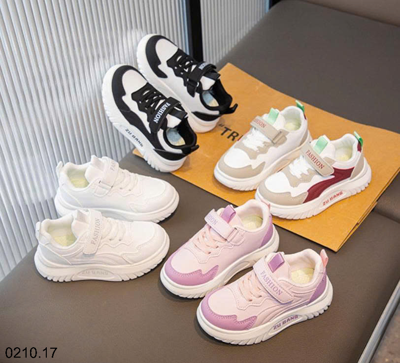 26HA0210.17 - GIÀY THỂ THAO QUAI DÁN FASHION CHO BÉ