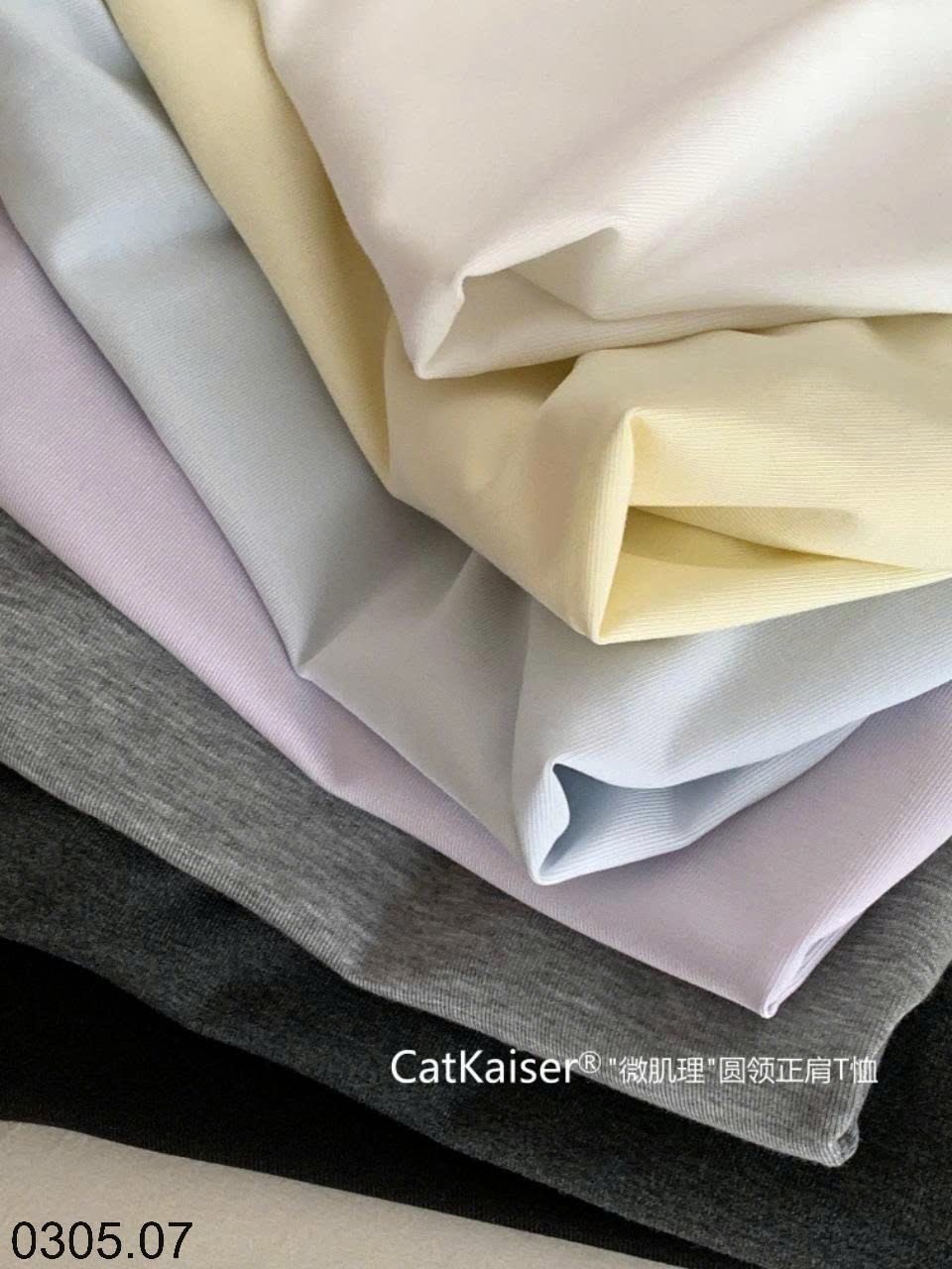 26HA0305.07 - ÁO THUN CỔ TRÒN CATKAISER