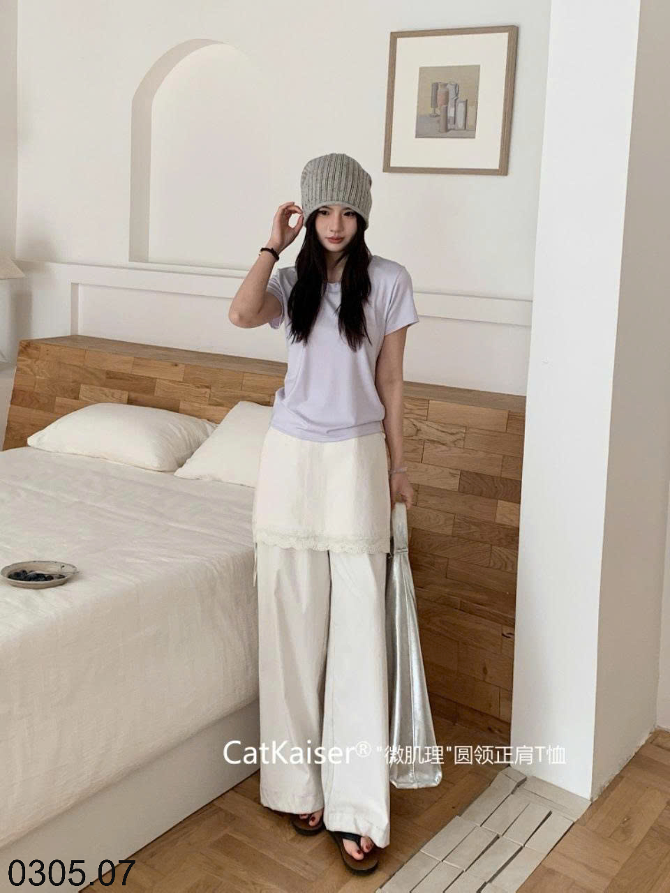 26HA0305.07 - ÁO THUN CỔ TRÒN CATKAISER