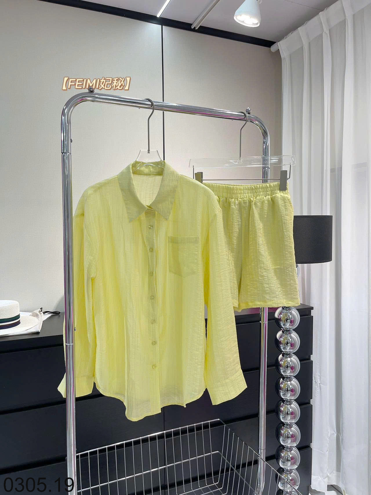 26HA0305.19 - SET SƠ MI QUẦN SHORT THỜI TRANG NỮ