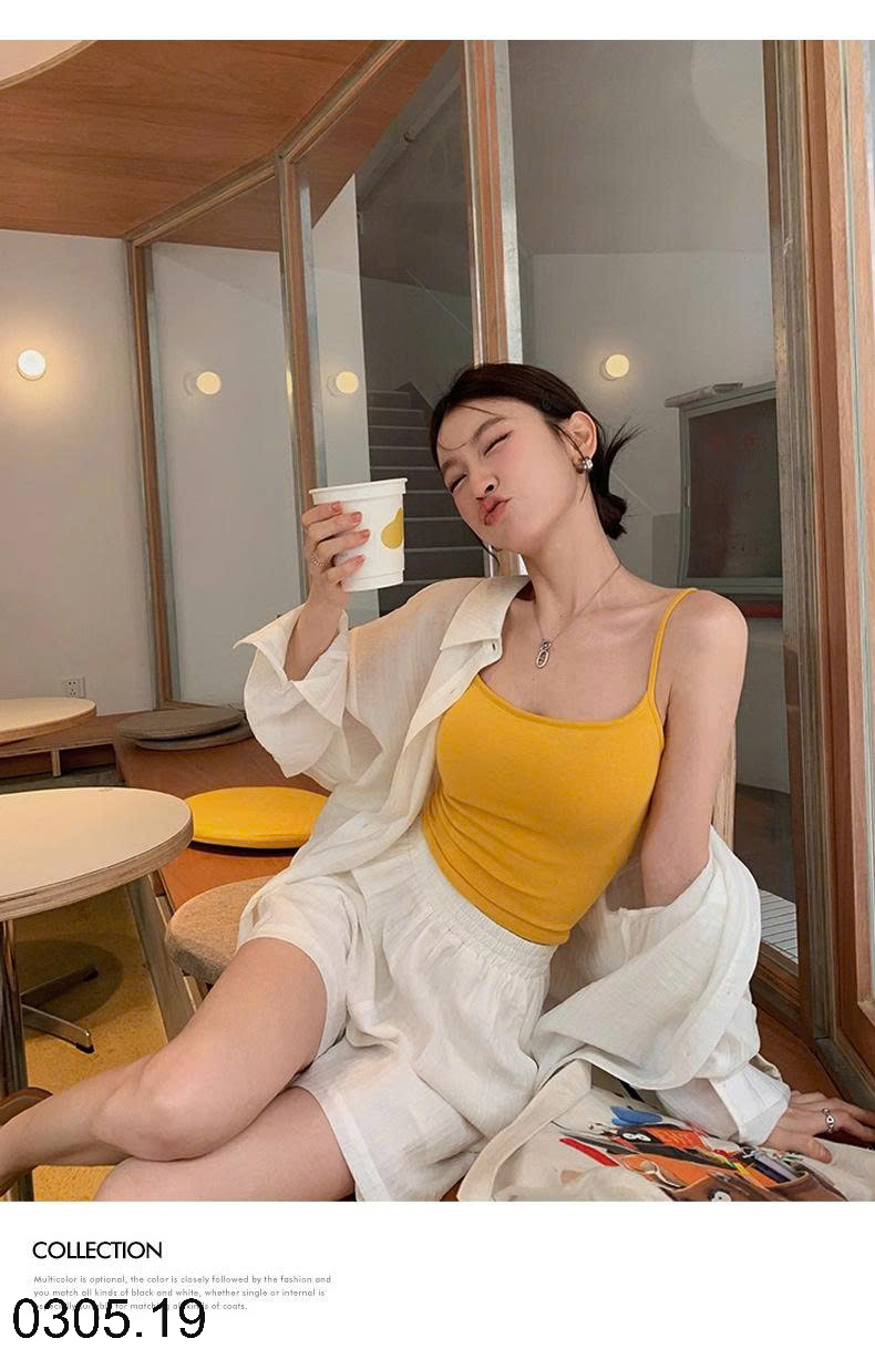 26HA0305.19 - SET SƠ MI QUẦN SHORT THỜI TRANG NỮ