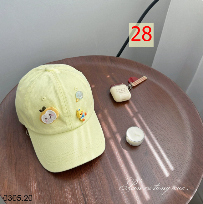 26HA0305.20 - MŨ HOẠT HÌNH CHO BÉ YÊU