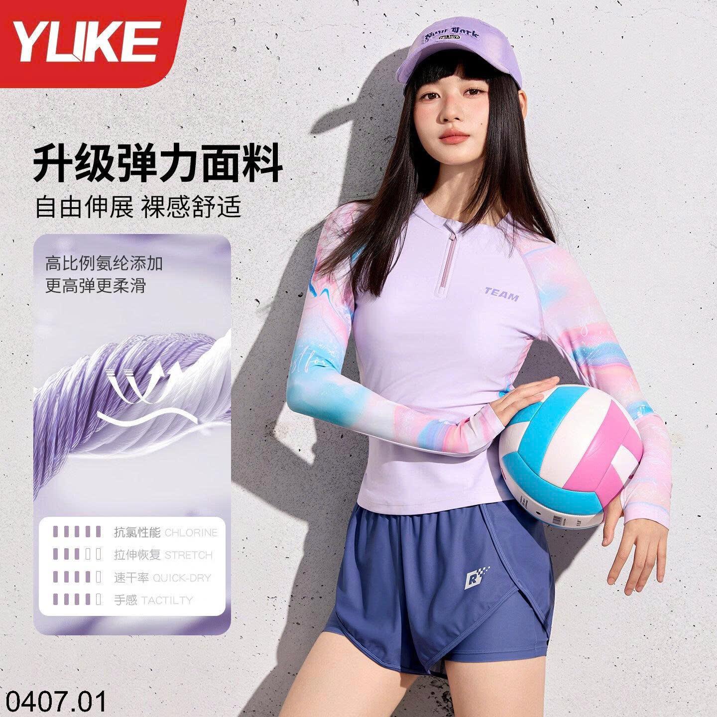 26HA0407.01 - BỘ BƠI NỮ YUKE DÀI TAY