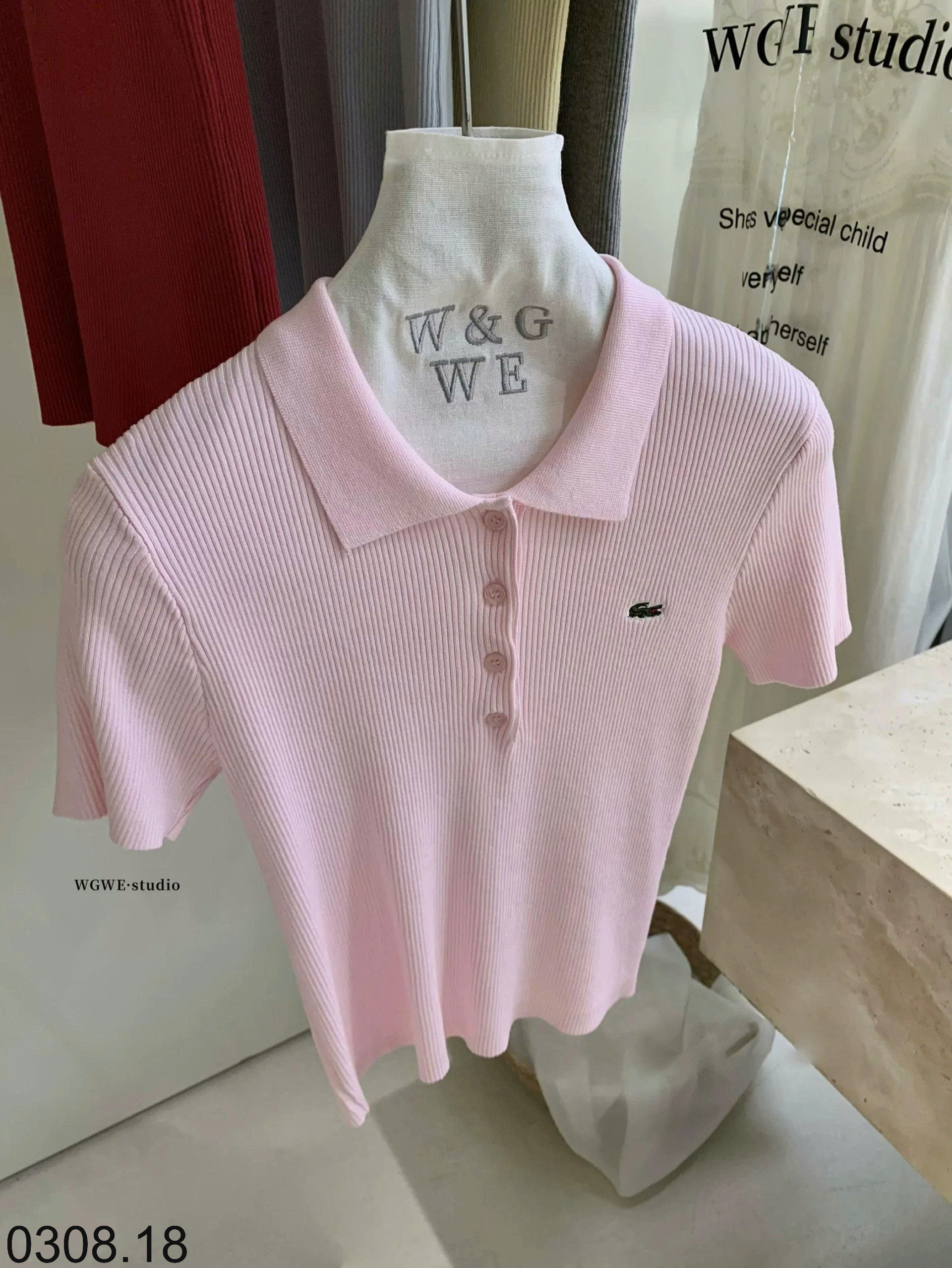 26HA0308.18 - ÁO LEN POLO CÁ SẤU WGWE