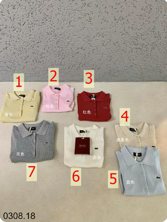 26HA0308.18 - ÁO LEN POLO CÁ SẤU WGWE