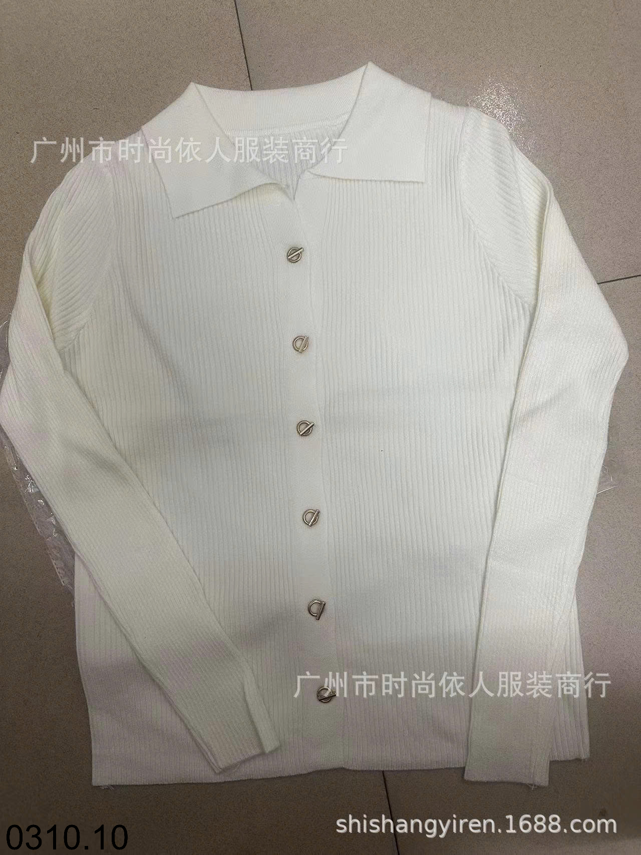 26HA0310.10 - ÁO LEN CỔ POLO DỆT KIM THU ĐÔNG