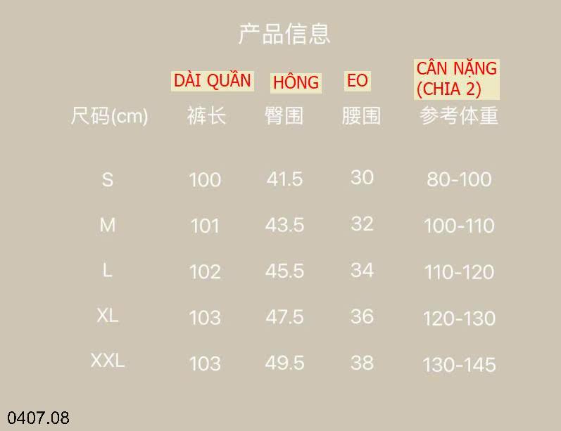 26HA0407.08 - QUẦN ỐNG LOE CATKAISER