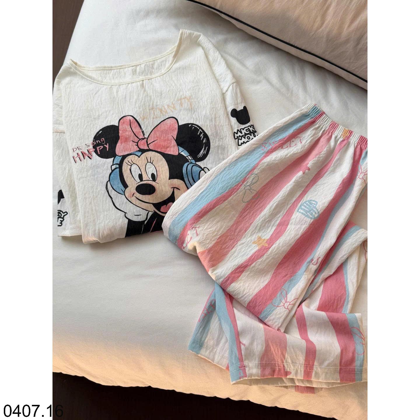 26HA0407.16 - BỘ MICKEY SIÊU DỄ THƯƠNG CHO NỮ