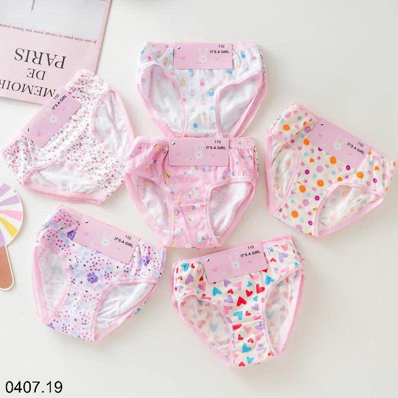 26HA0407.19 - SET 12 QUẦN CHÍP TAM GIÁC BÉ GÁI