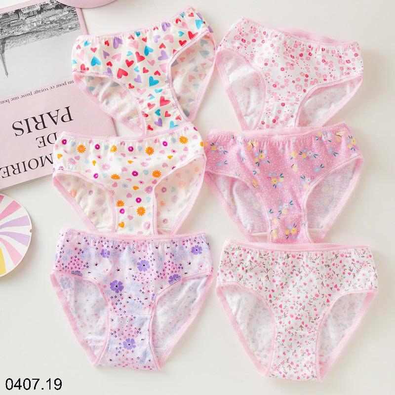 26HA0407.19 - SET 12 QUẦN CHÍP TAM GIÁC BÉ GÁI