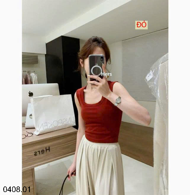 26HA0408.01 - ÁO BA LỖ HỞ LƯNG CHO NỮ NHÀ HERS