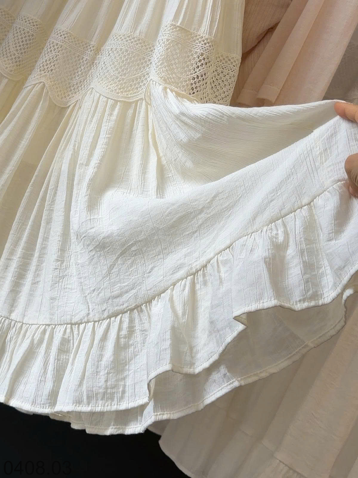 26HA0408.03 - CHÂN VÁY XẾP TẦNG ANNA