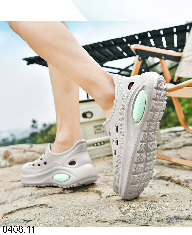 26HA0408.11 - GIÀY NAM ĐẾ DÀY LỖ THOÁNG KHÍ