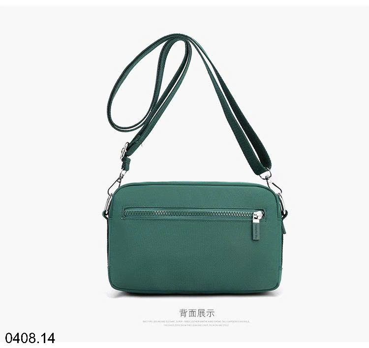 26HA0408.14 - TÚI ĐEO CHÉO VẢI DÙ HÃNG COLORFUL FOX