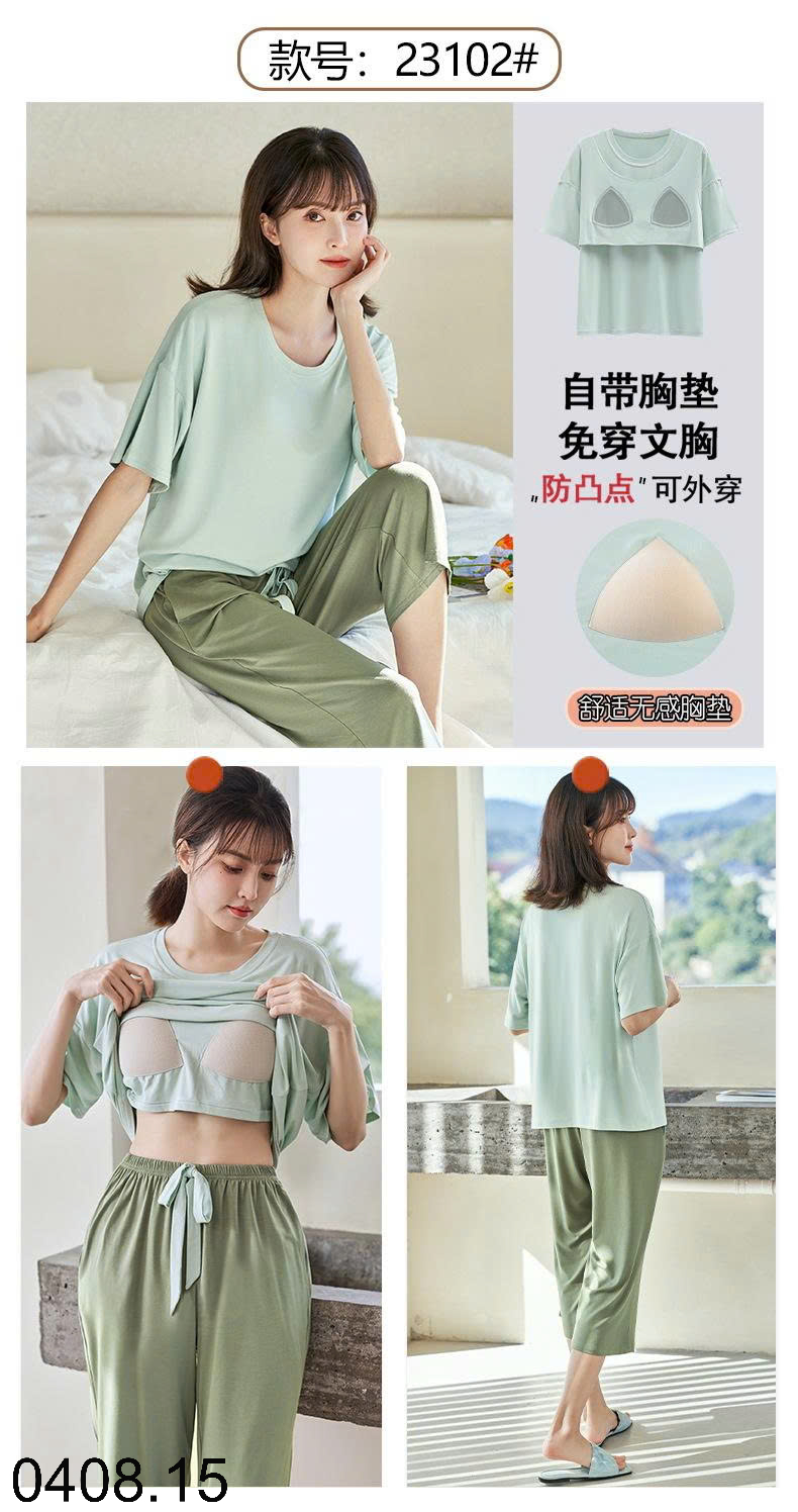 26HA0408.15 - BỘ LỬNG NỮ KÈM BRA