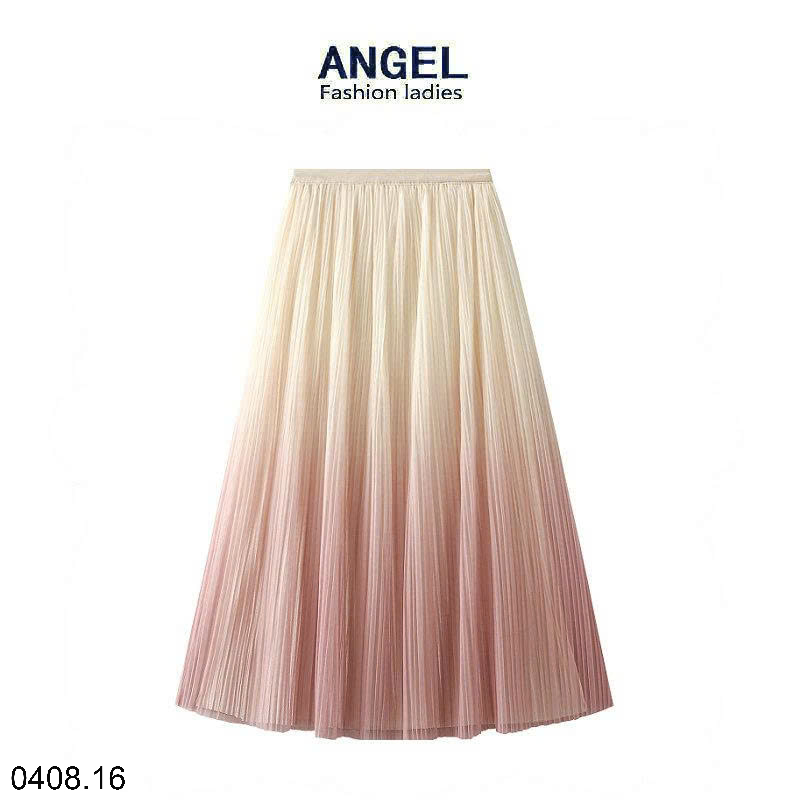 26HA0408.16 - VÁY XẾP LY NỮ ANGEL 2 MÀU