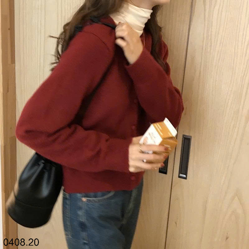 26HA0408.20 - ÁO LEN CARDIGAN NỮ