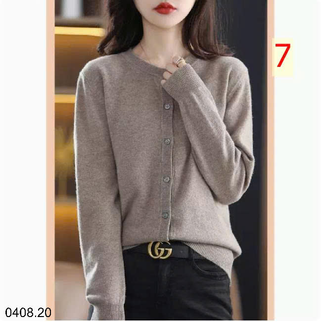 26HA0408.20 - ÁO LEN CARDIGAN NỮ