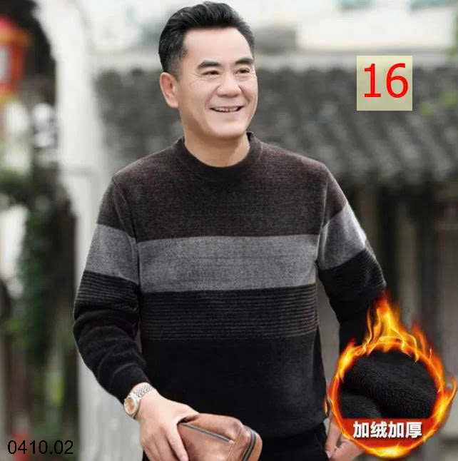 26HA0410.02 - ÁO LEN NAM TRUNG NIÊN LÓT LÔNG