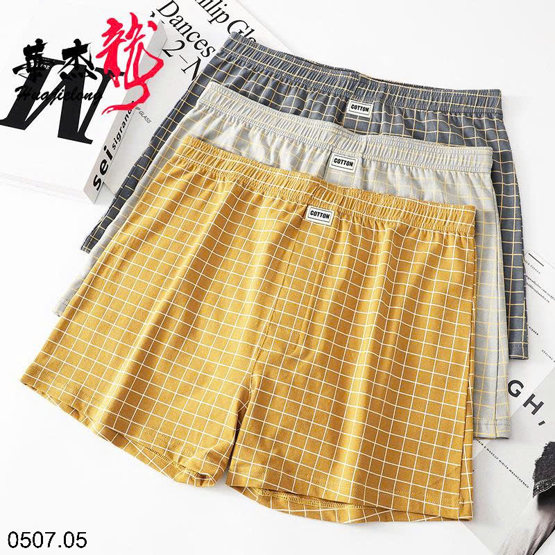 26HA0507.05 - SET 3 QUẦN KẺ SÀ LỎN NAM