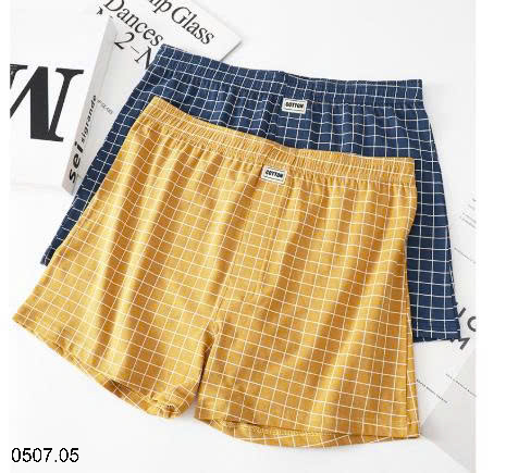 26HA0507.05 - SET 3 QUẦN KẺ SÀ LỎN NAM