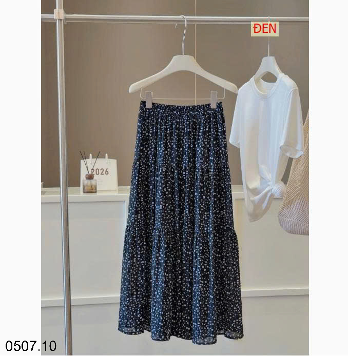 26HA0507.10 - CHÂN VÁY HOA NHÍ ANNA