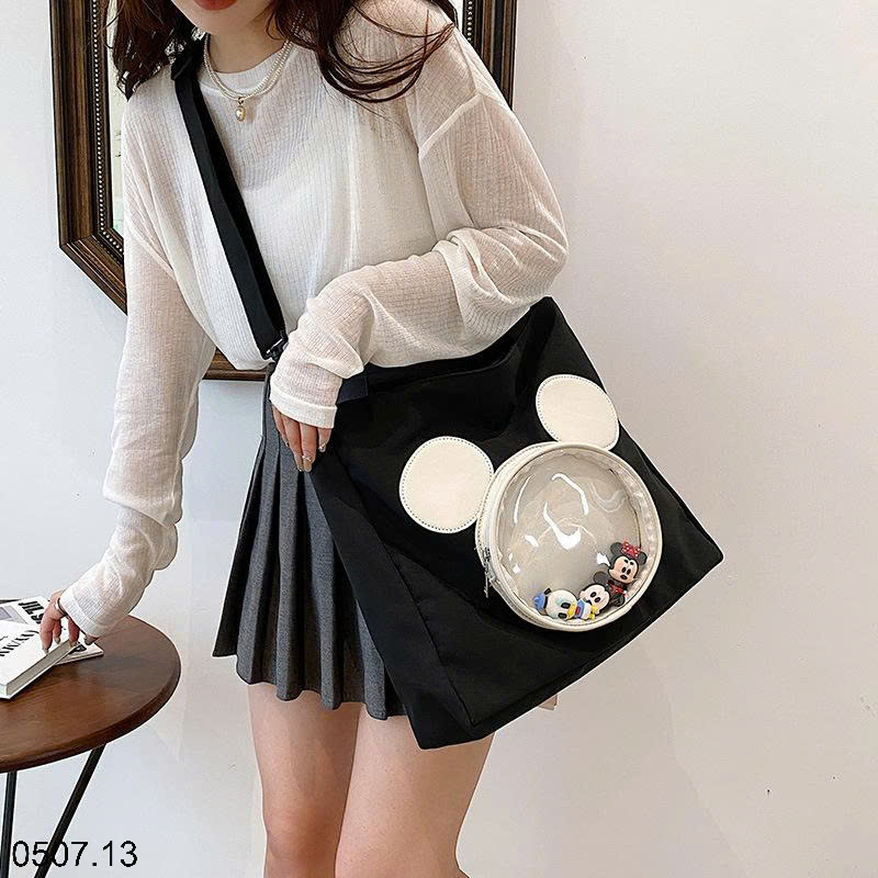 26HA0507.13 - TÚI TOTE HÌNH GẤU DỄ THƯƠNG