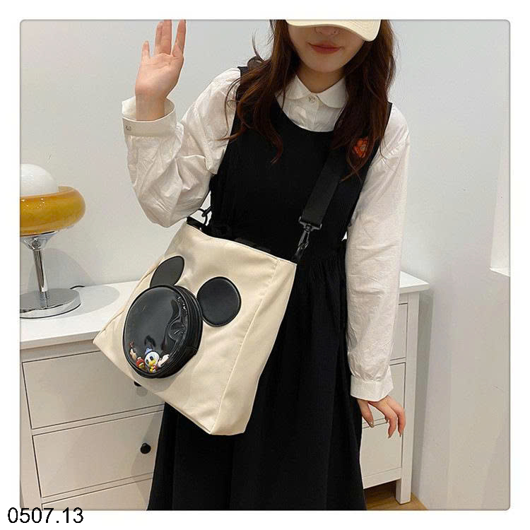 26HA0507.13 - TÚI TOTE HÌNH GẤU DỄ THƯƠNG