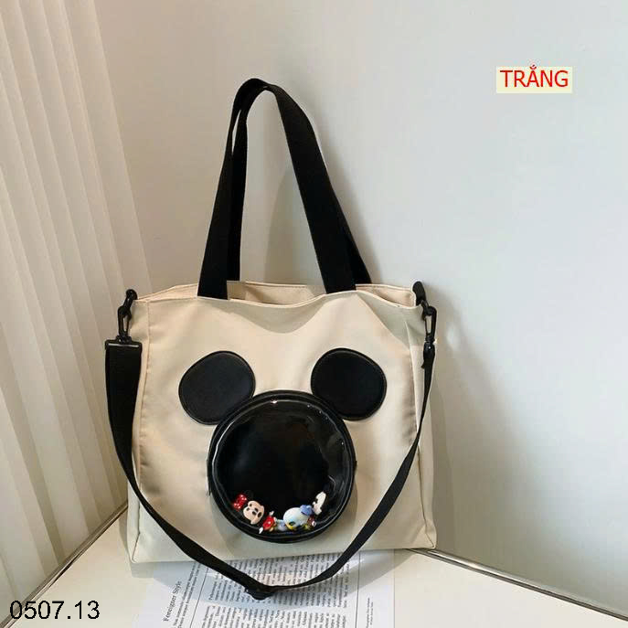 26HA0507.13 - TÚI TOTE HÌNH GẤU DỄ THƯƠNG