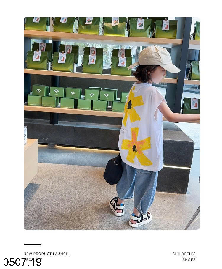 26HA0507.19 - SANDAL BÉ TRAI KIDS FASHION