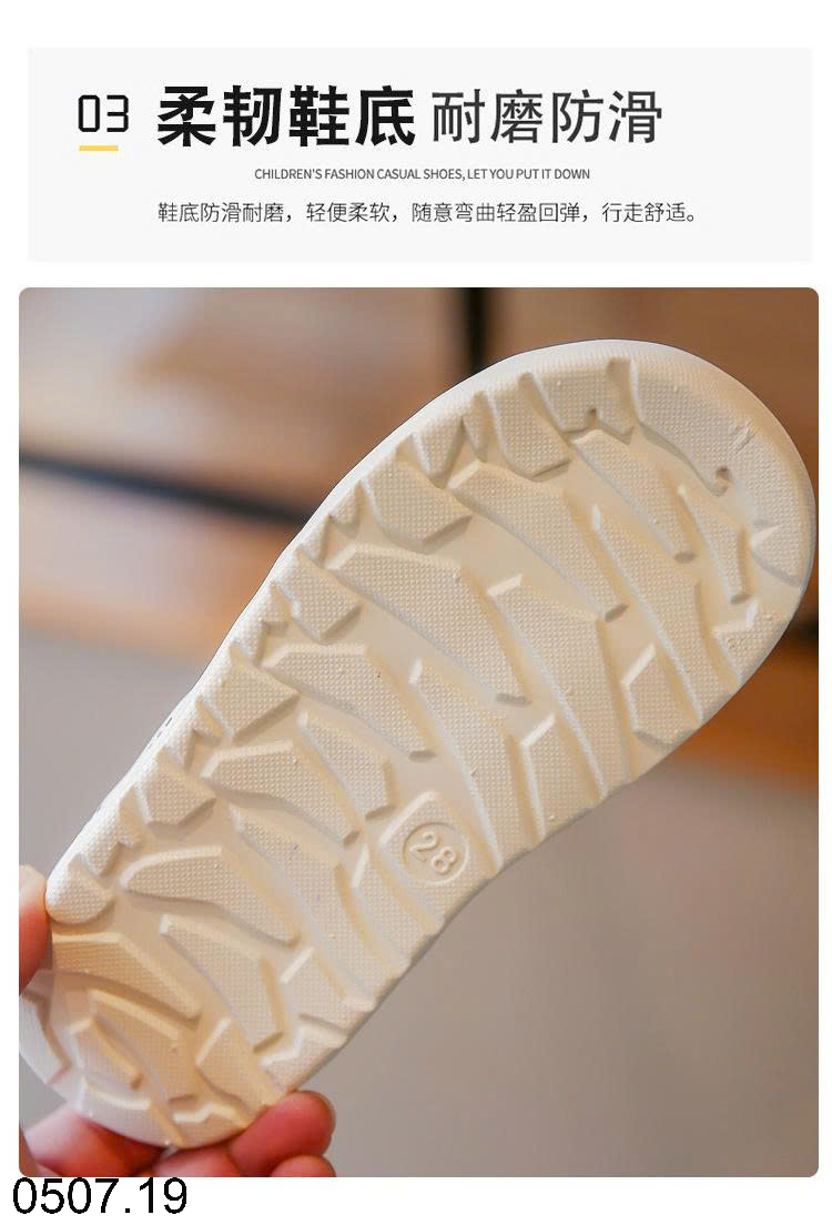 26HA0507.19 - SANDAL BÉ TRAI KIDS FASHION