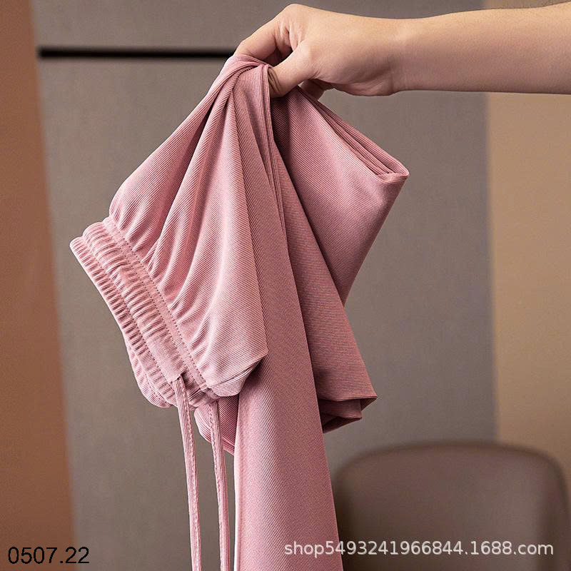 26HA0507.22 - SET 2 QUẦN THUN TĂM ỐNG RỘNG NỮ