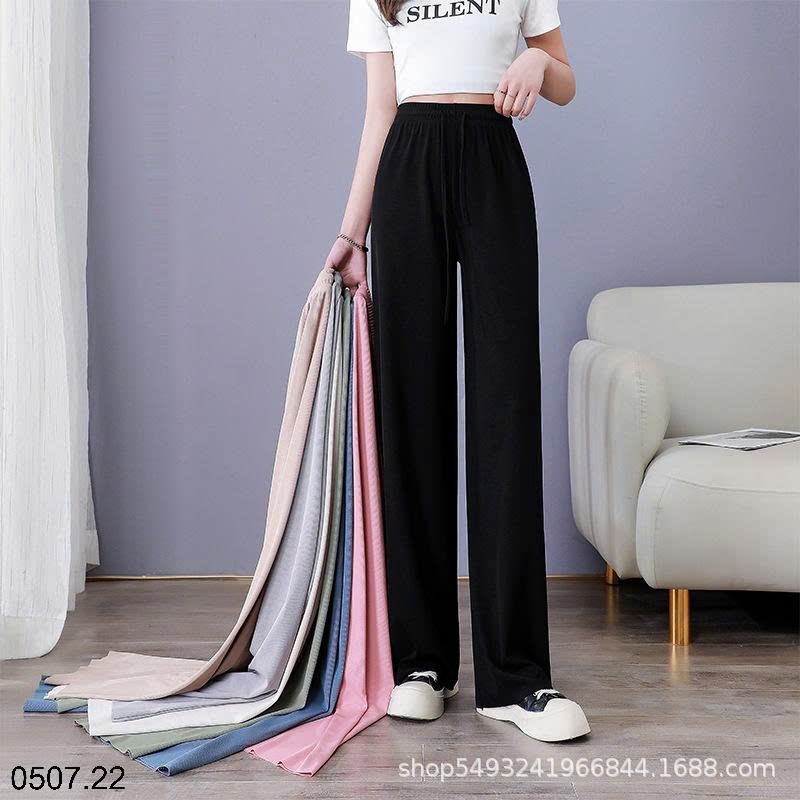 26HA0507.22 - SET 2 QUẦN THUN TĂM ỐNG RỘNG NỮ