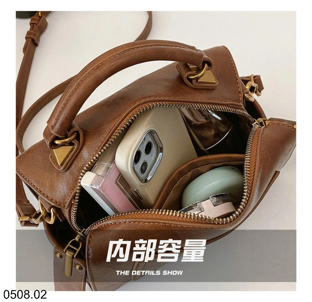 26HA0508.02 - TÚI XÁCH BOSTON NHÀ BAOBAO