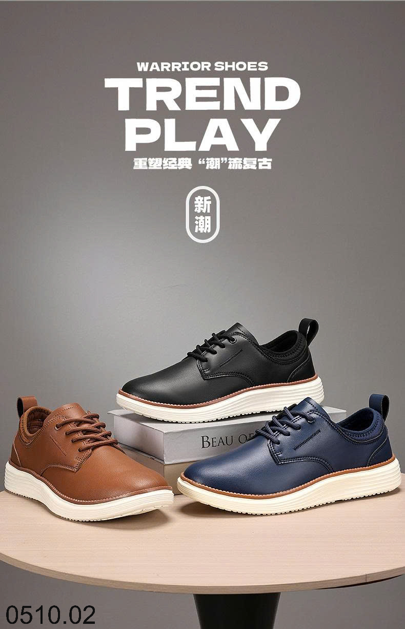 26HA0510.02 - GIÀY NAM OXFORD CASUAL