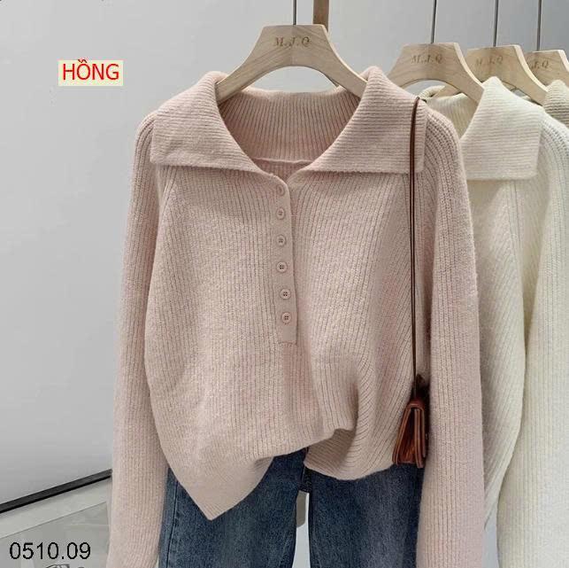 26HA0510.09 - ÁO LEN PHỐI CÚC QCCC