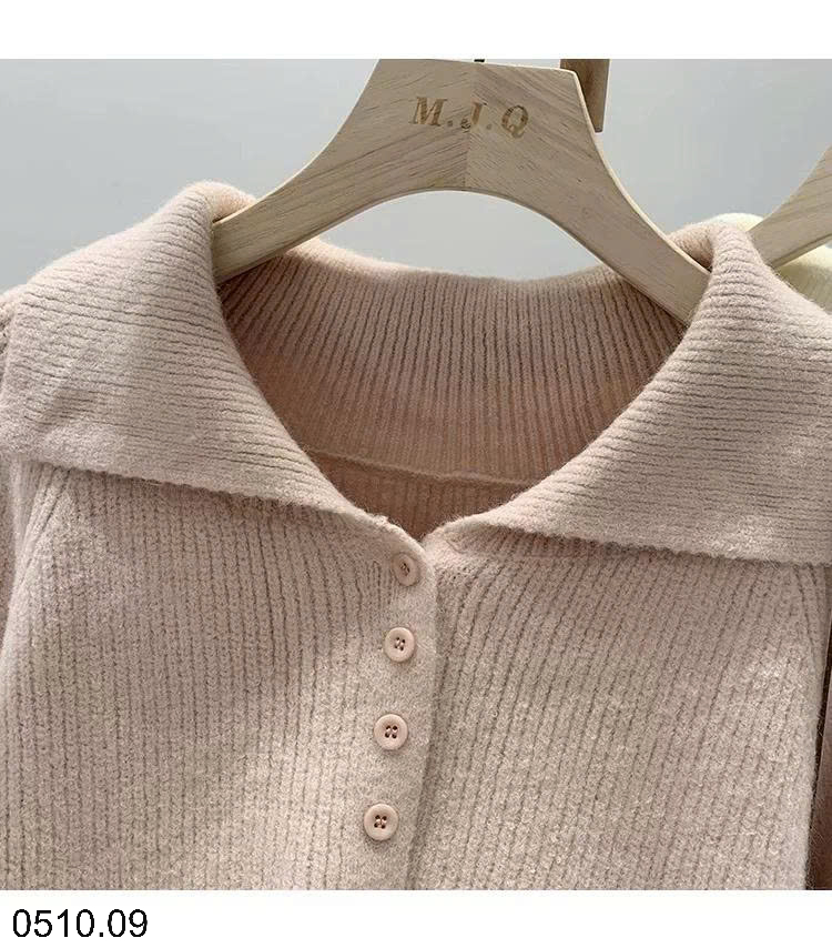 26HA0510.09 - ÁO LEN PHỐI CÚC QCCC