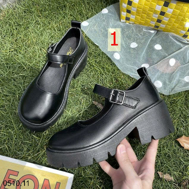 26HA0510.11 - GIÀY MARY JANE ĐẾ CAO NỮ