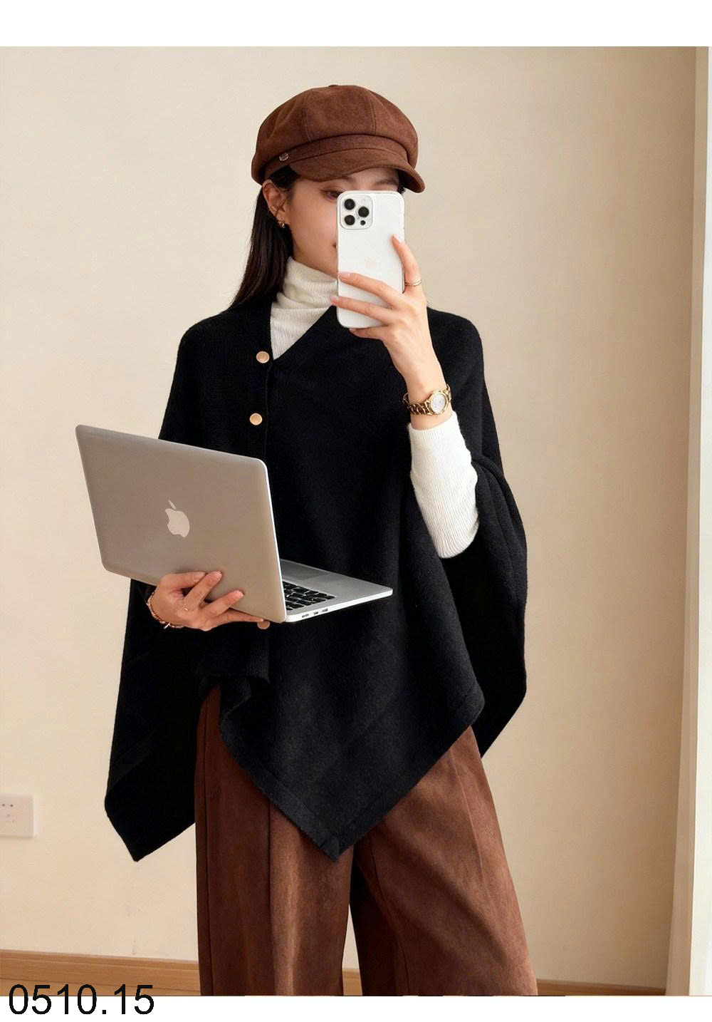26HA0510.15 - ÁO LEN CHOÀNG CHO NỮ