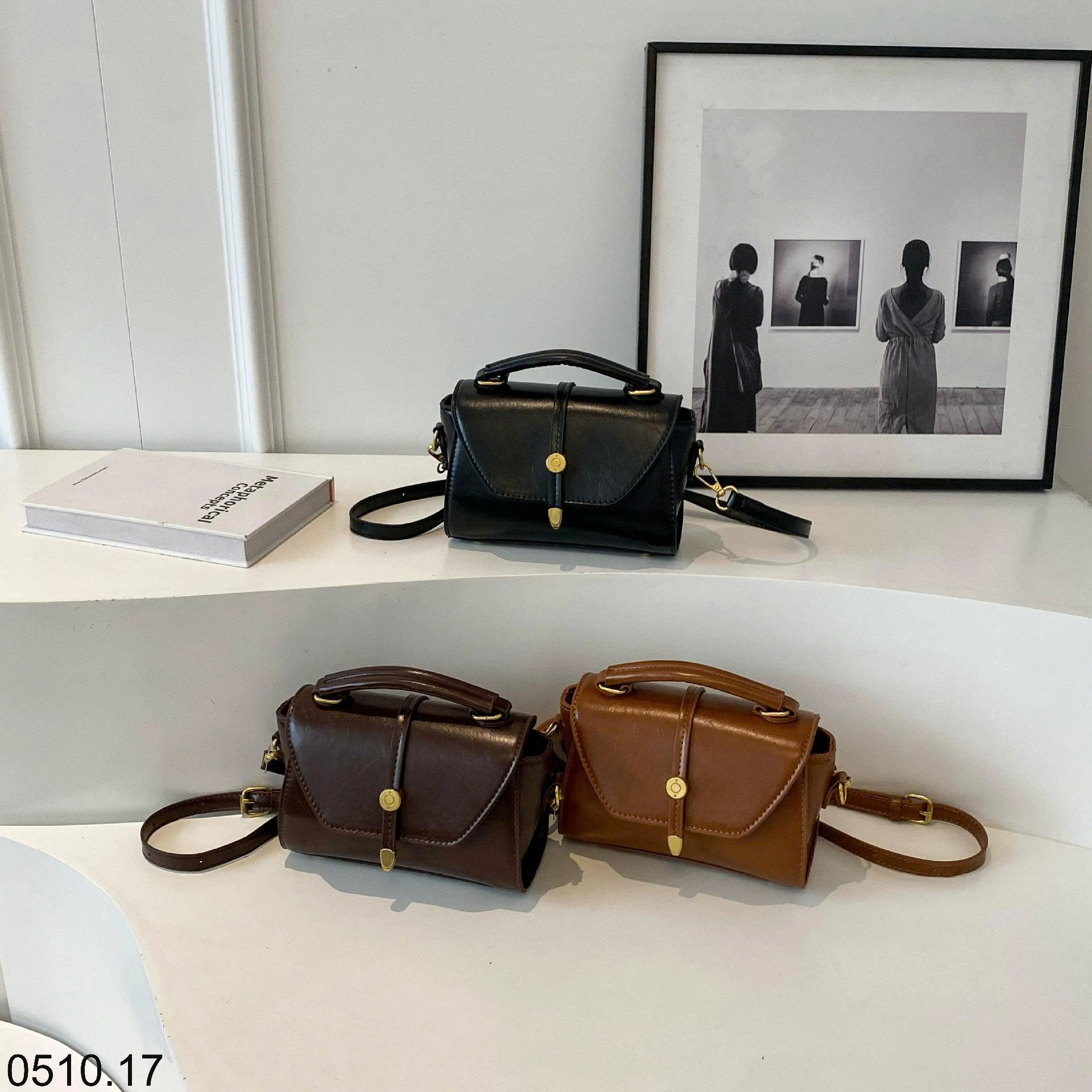 26HA0510.17 - TÚI NICHE RETRO CHO NỮ